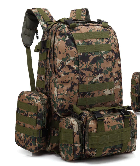 Backpack - Oxford Fabric Tactical Camo Bags