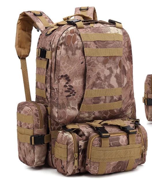 Backpack - Oxford Fabric Tactical Camo Bags