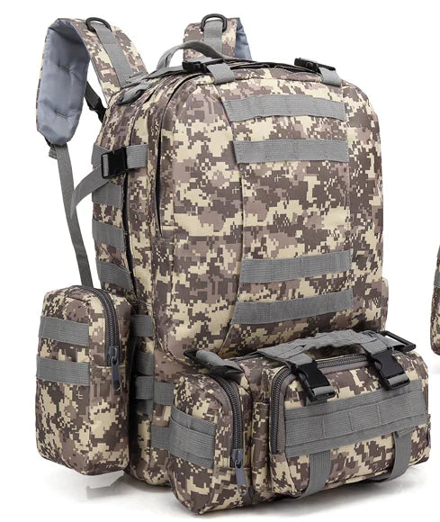 Backpack - Oxford Fabric Tactical Camo Bags