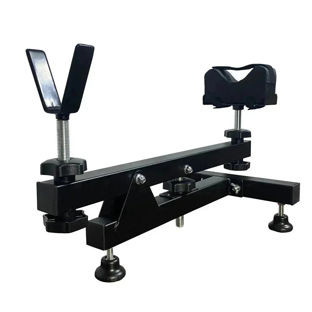 Fixed bench rifle rest