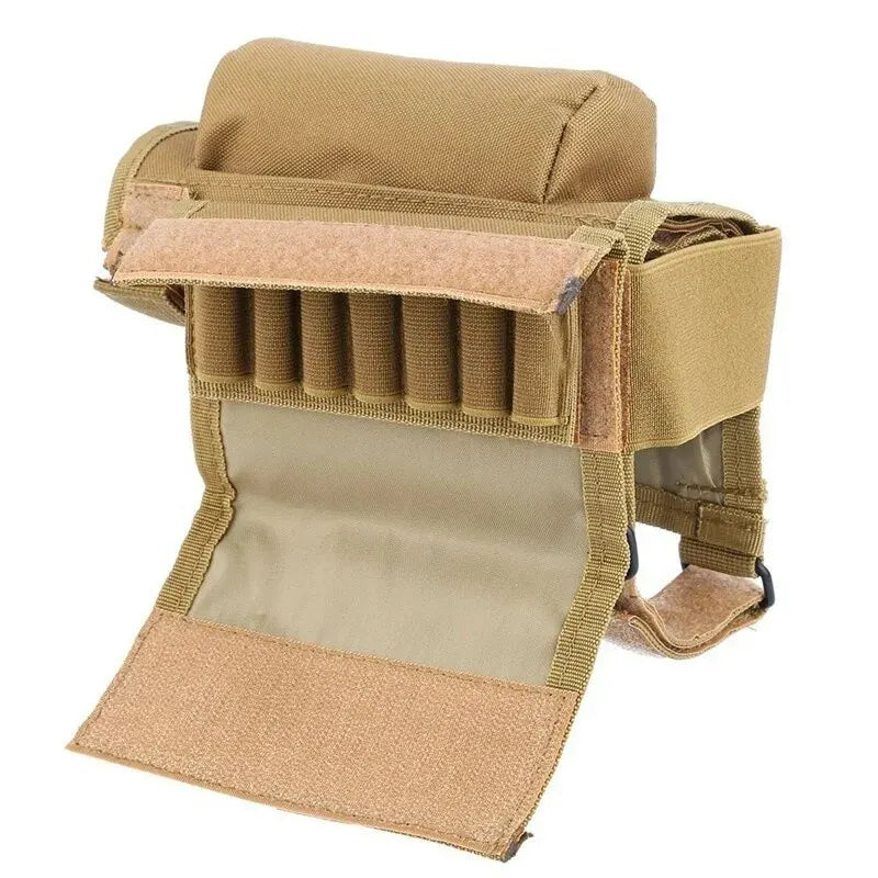 Rifle Cheek Rest with ammo holder