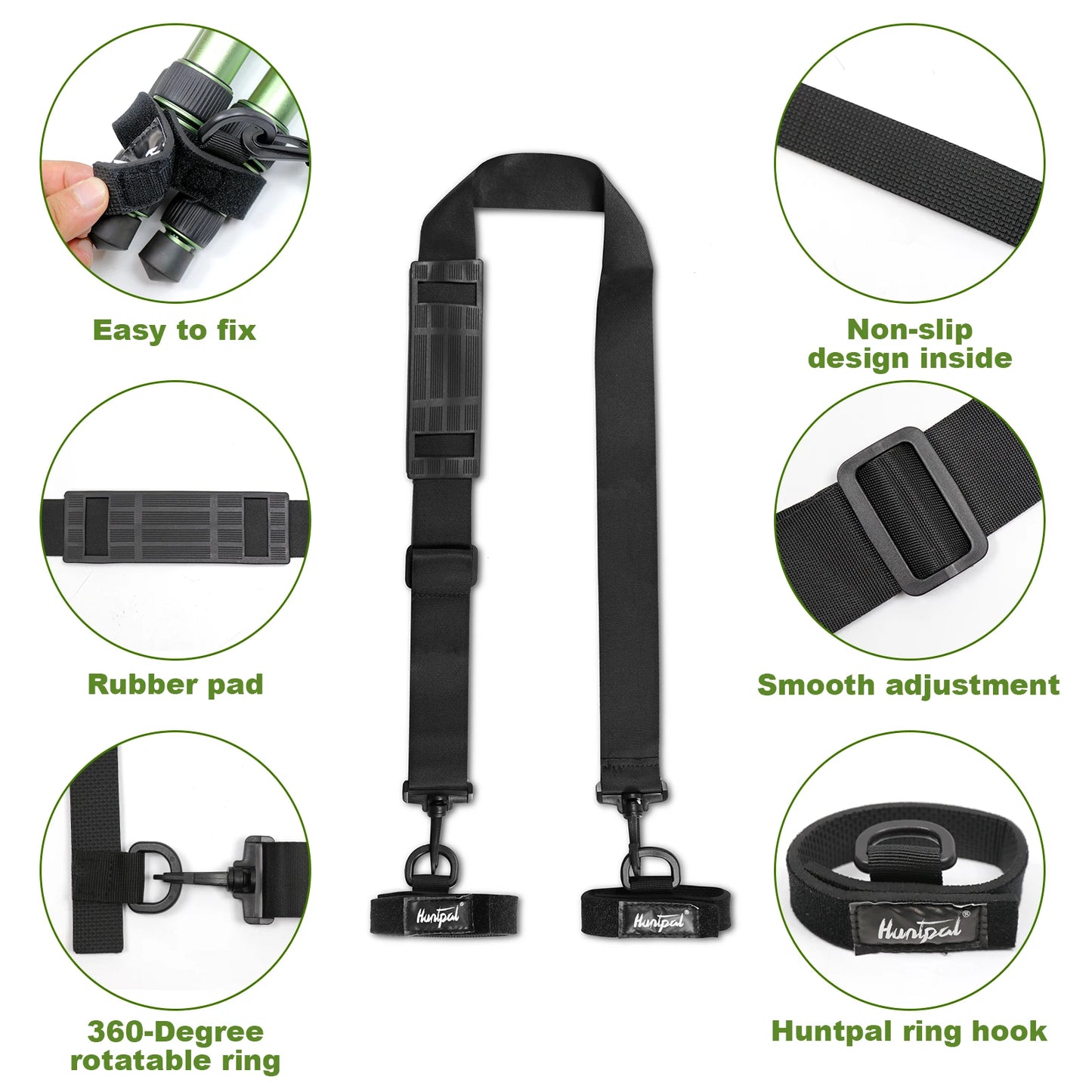 Tripod adjustable shoulder Strap