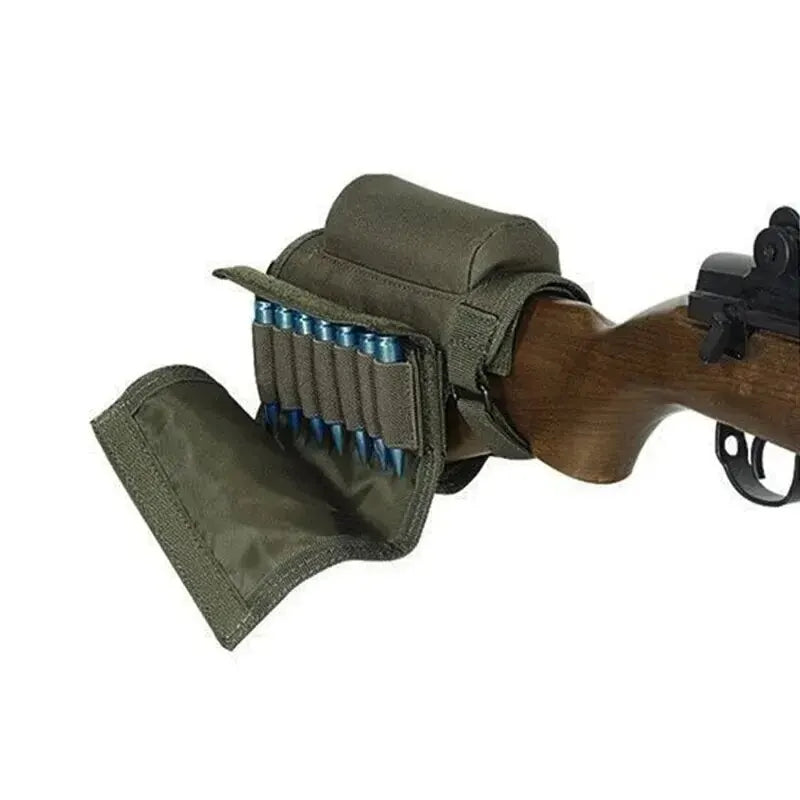 Rifle Cheek Rest with ammo holder