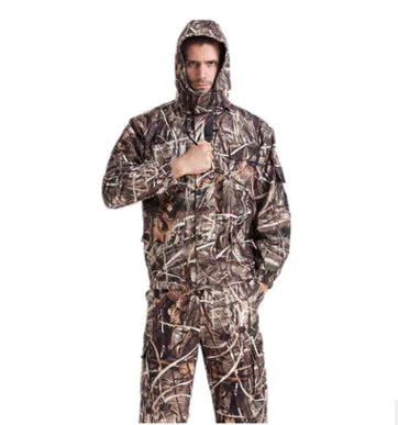 Outdoor Camouflage Hunting Suit with Waterproof Design