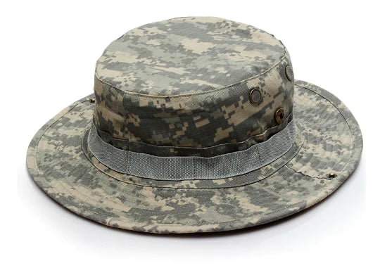 Camouflage Outdoor Round Brim Hat