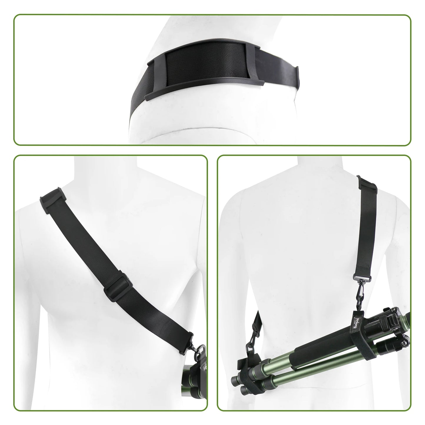 Tripod adjustable shoulder Strap