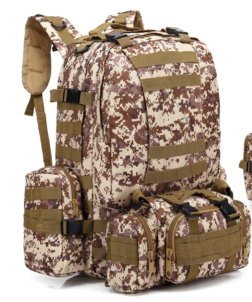 Backpack - Oxford Fabric Tactical Camo Bags